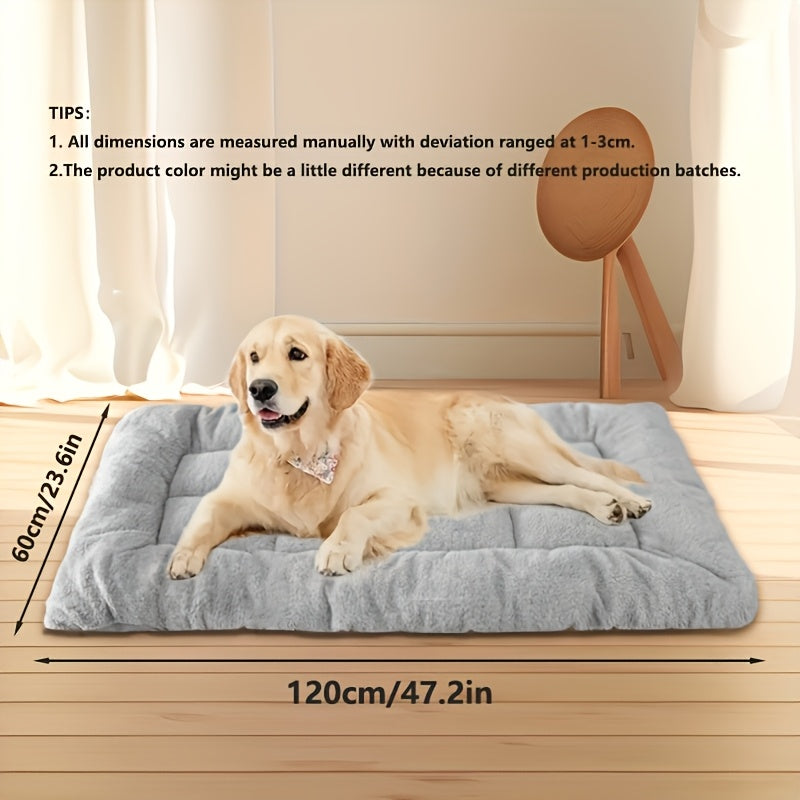 Oversized Plush Dog Sofa Bed – Thick Ultra-Soft Mattress for Small–Large Dogs