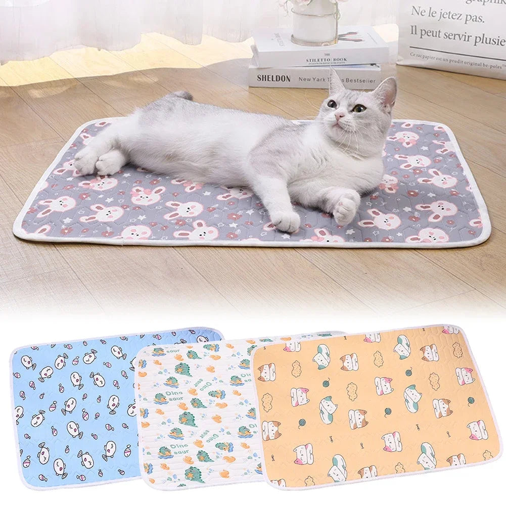 Breathable Summer Cooling Dog & Cat Mat – Sofa Pad for Small to Large Pets