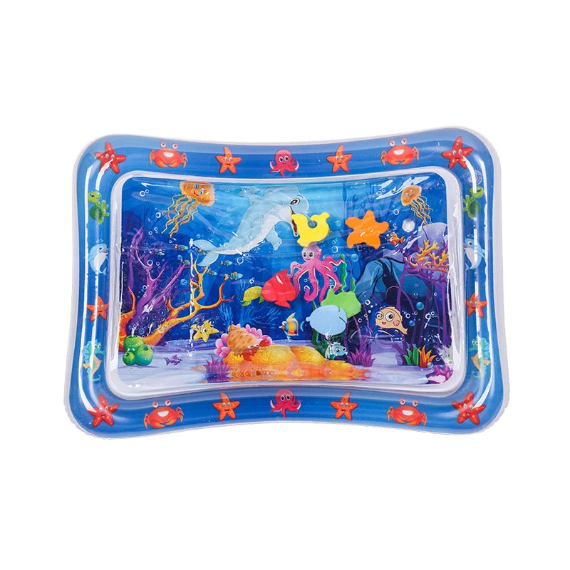 Sea Creatures Cooling Pet Water Bed – Inflatable Summer Mat for Cats & Dogs