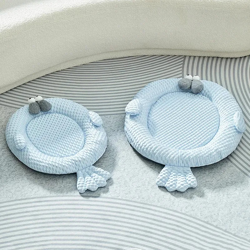 Summer Dog Cooling Bed – Medium Pet Blanket Mat for Dogs & Cats