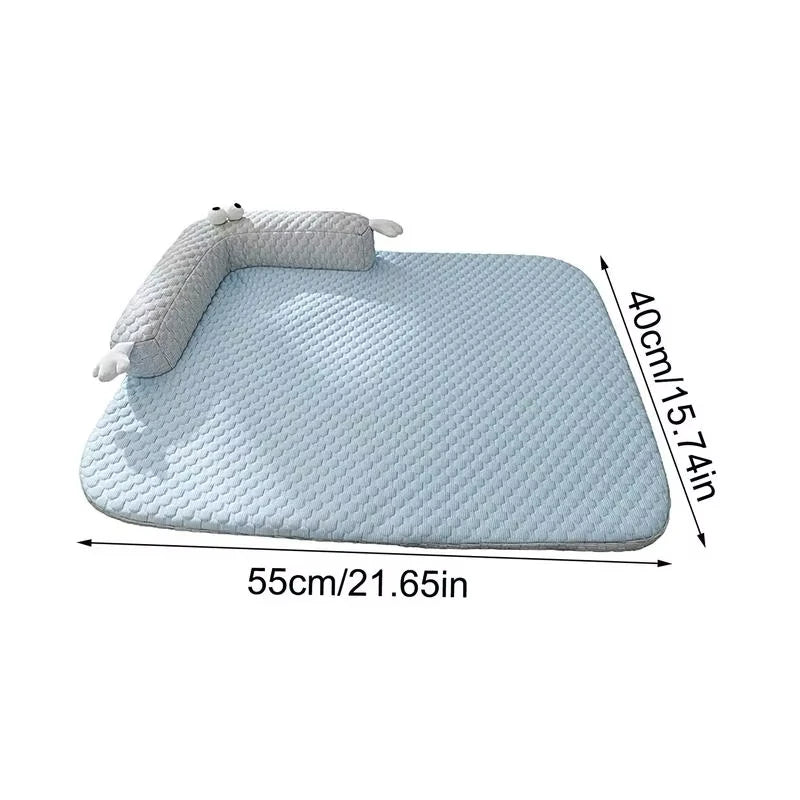 Summer Cooling Pad for Dogs & Cats – Breathable, Washable Sofa & Car Cushion