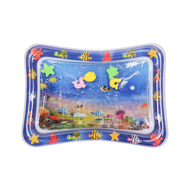 Sea Creatures Cooling Pet Water Bed – Inflatable Summer Mat for Cats & Dogs