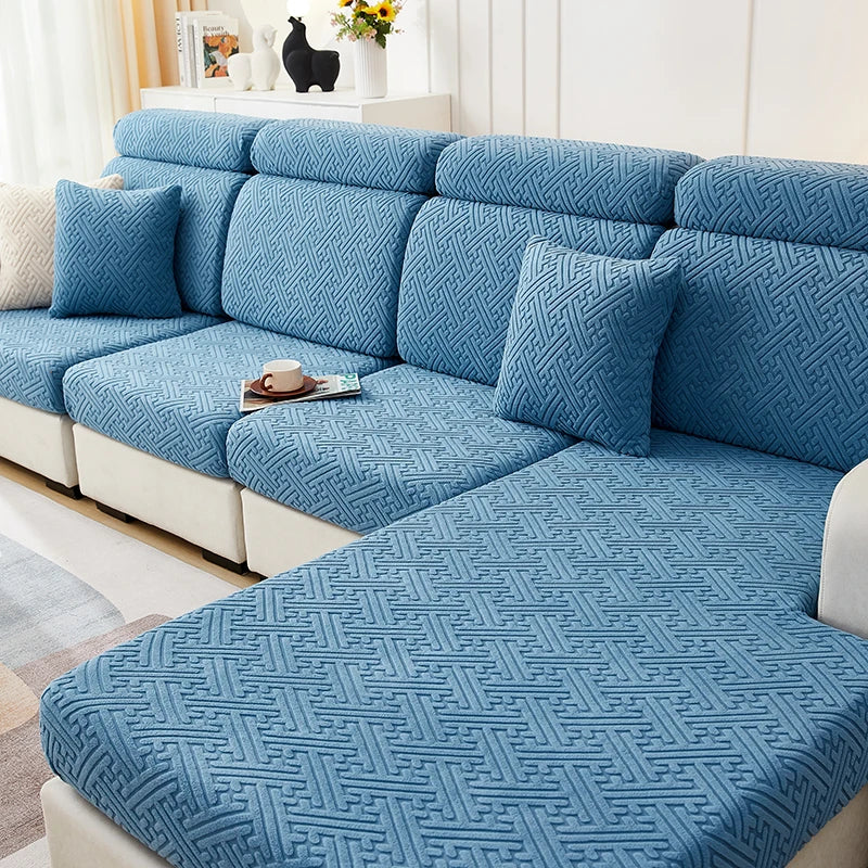 Anti-Slip Maze Sofa Cover