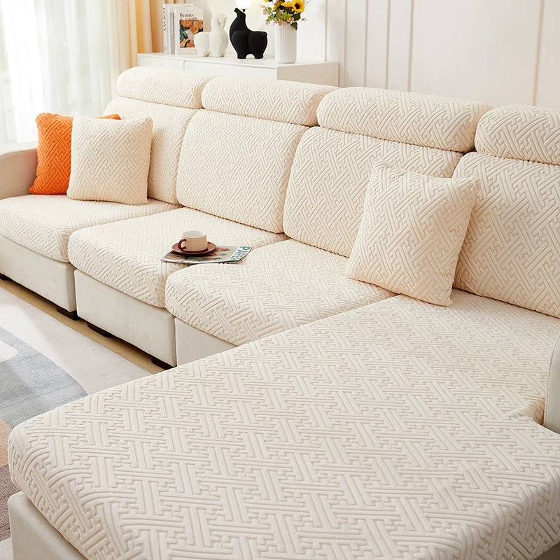 Anti-Slip Maze Sofa Cover