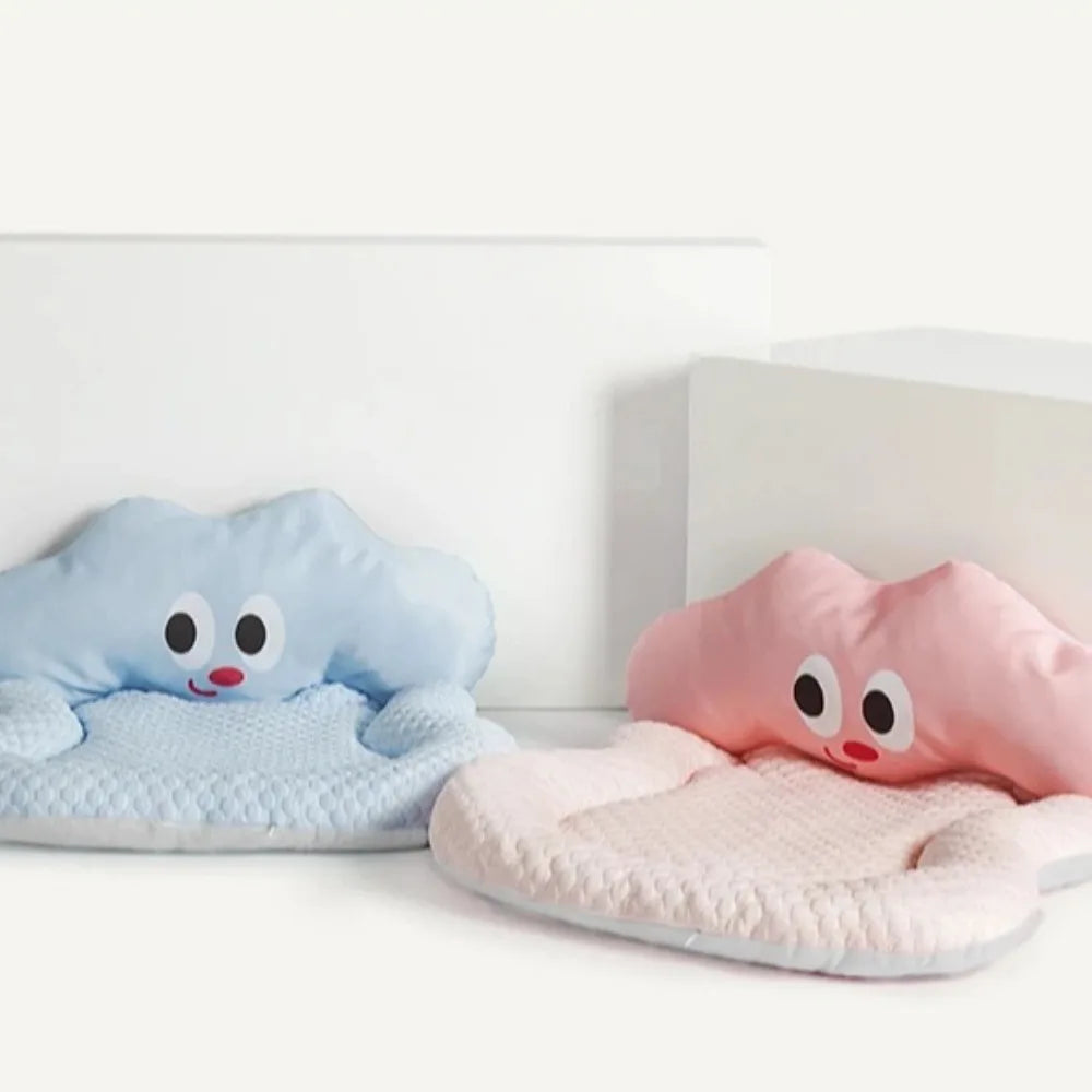 Summer Cooling Cloud Pet Bed – Ice Pad Cushion for Dogs & Cats