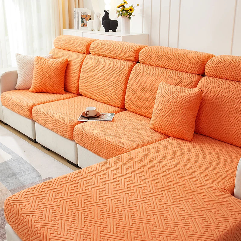 Anti-Slip Maze Sofa Cover