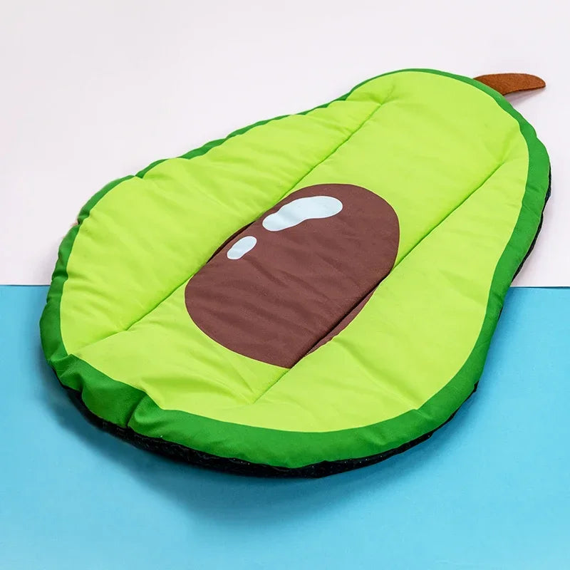 Summer Dog Cooling Mat – Ice Pad Bed with Ice Cream, Watermelon & Fruit Prints