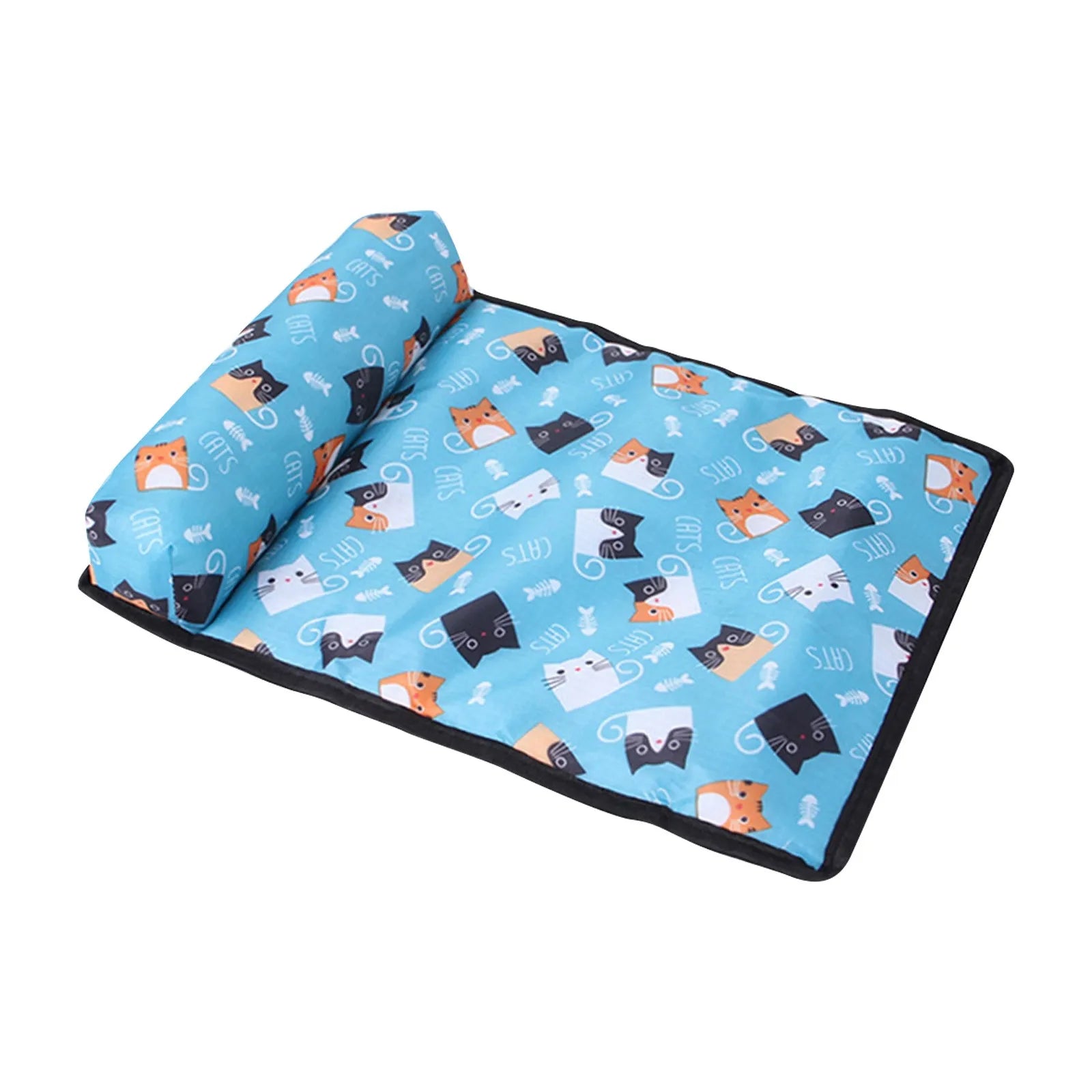 Pet Ice Silk Cooling Mat – Summer Pillow Bed for Cats & Dogs, Sofa Pad