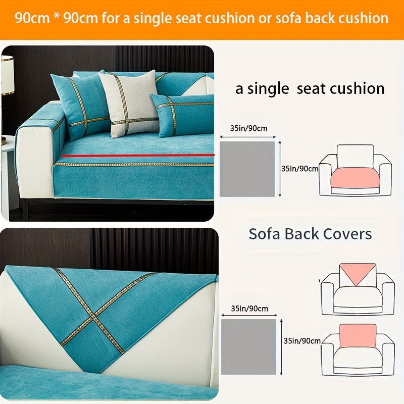 Universal Chenille Sofa Cover | Luxury & Pet-Friendly Furniture Protector