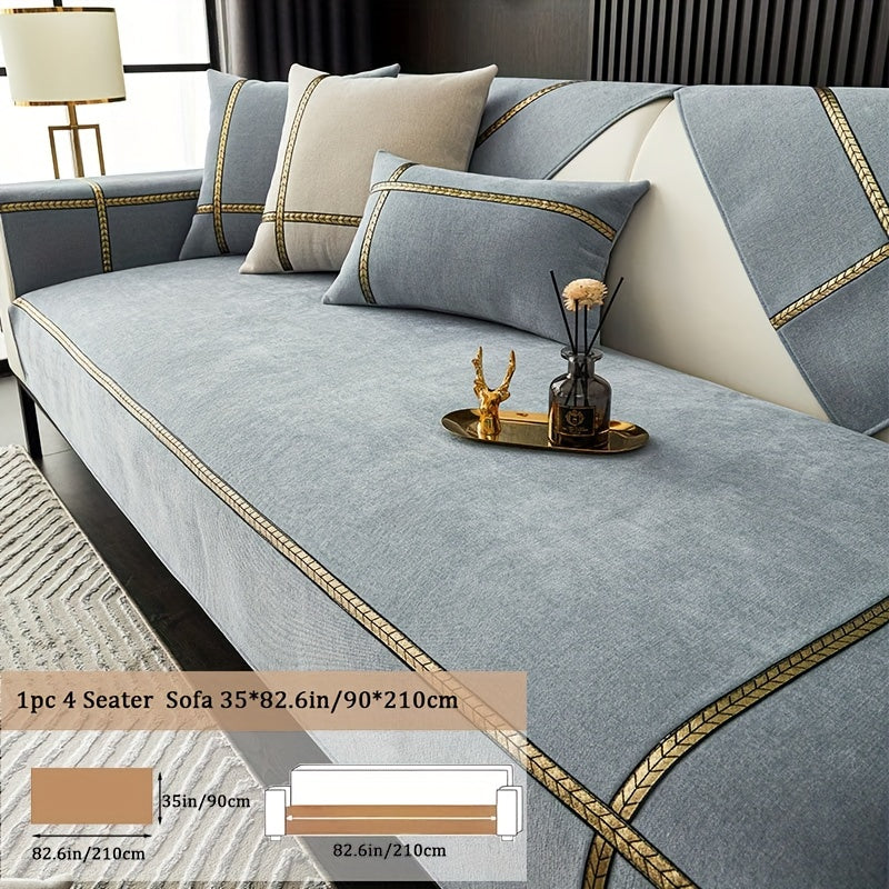 Universal Chenille Sofa Cover | Luxury & Pet-Friendly Furniture Protector