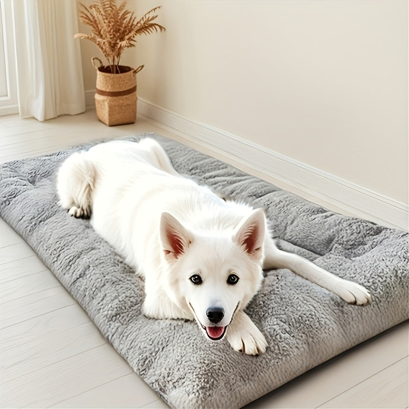 Oversized Plush Dog Sofa Bed – Thick Ultra-Soft Mattress for Small–Large Dogs