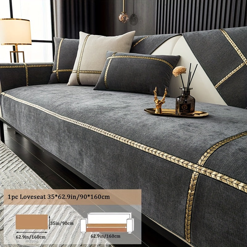 Universal Chenille Sofa Cover | Luxury & Pet-Friendly Furniture Protector