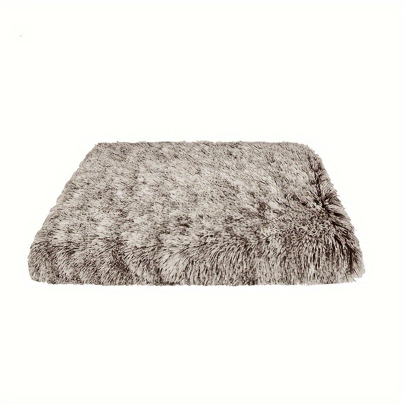 Plush Non-Slip Dog & Cat Bed – Rectangular Pet Sofa Mat for Deep Sleep