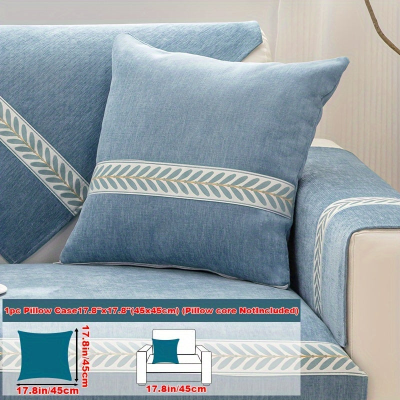 Chenille Sofa Cover – Pet-Friendly Slipcover for 1–4 Seaters, Anti-Slip, Washable