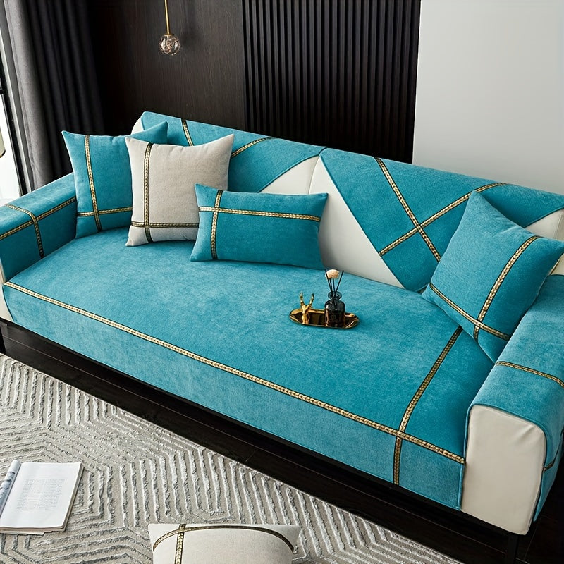 Universal Chenille Sofa Cover | Luxury & Pet-Friendly Furniture Protector