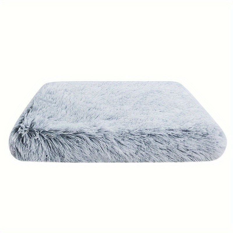 Plush Non-Slip Dog & Cat Bed – Rectangular Pet Sofa Mat for Deep Sleep
