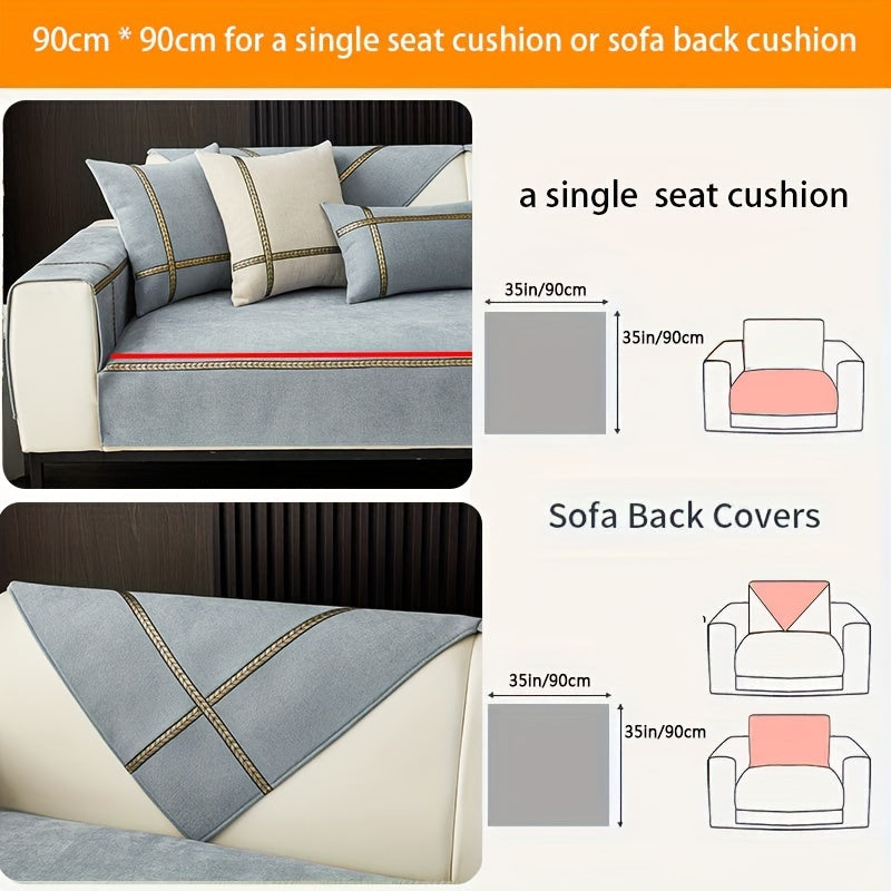 Universal Chenille Sofa Cover | Luxury & Pet-Friendly Furniture Protector